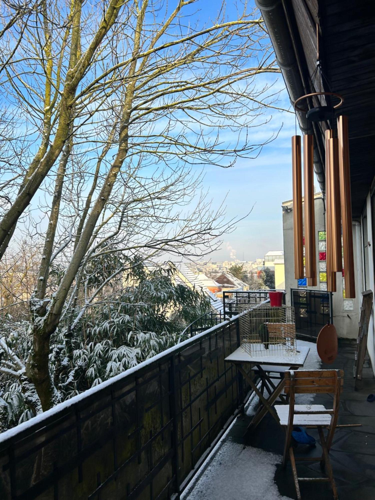 Villa Rez de jardin un pavillon vue Paris Eiffel à Cachan Extérieur photo